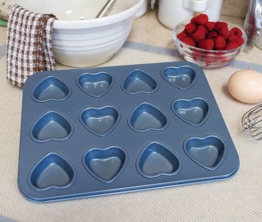 Mini Heart Muffin Pan