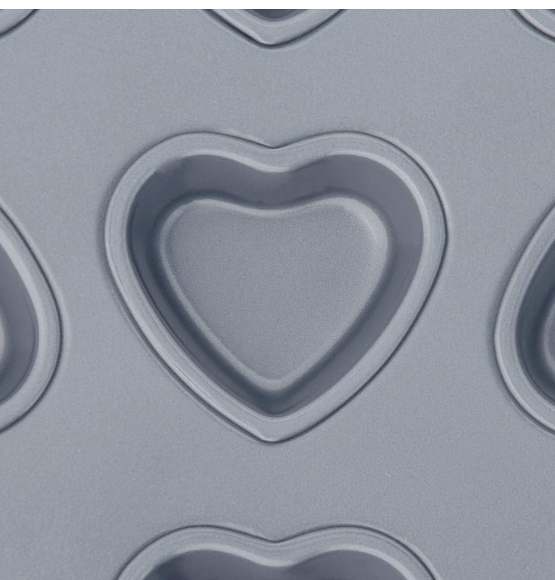 Mini Heart Muffin Pan