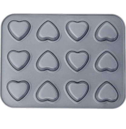 Mini Heart Muffin Pan