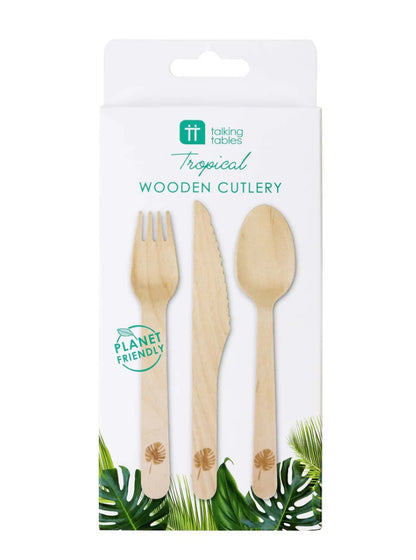 Wooden Cutlery Set