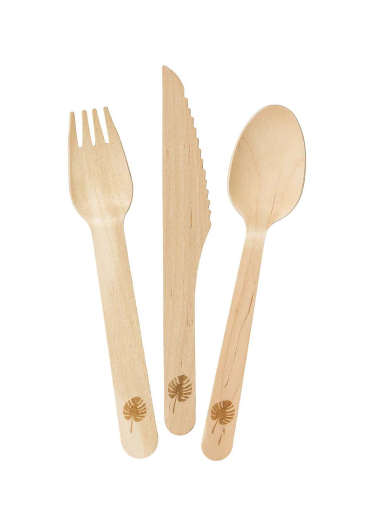 Wooden Cutlery Set