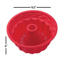 Cargar imagen en el visor de la galería, 9.5&quot; Silicone Deep Flutted Pan
