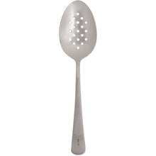 Load image into Gallery viewer, 9&quot; Perforated Plating Spoon
