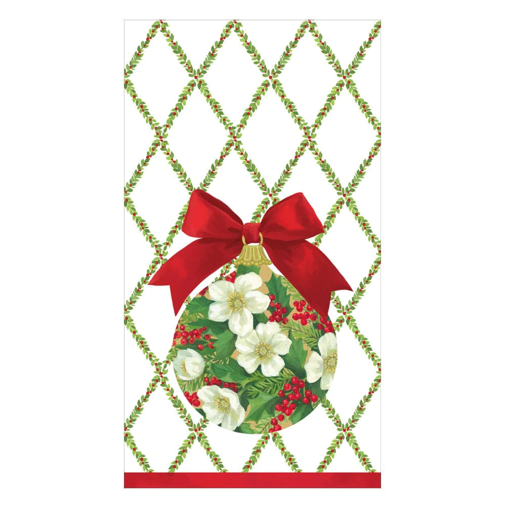 Guest Towels, Ornaments & Trellis