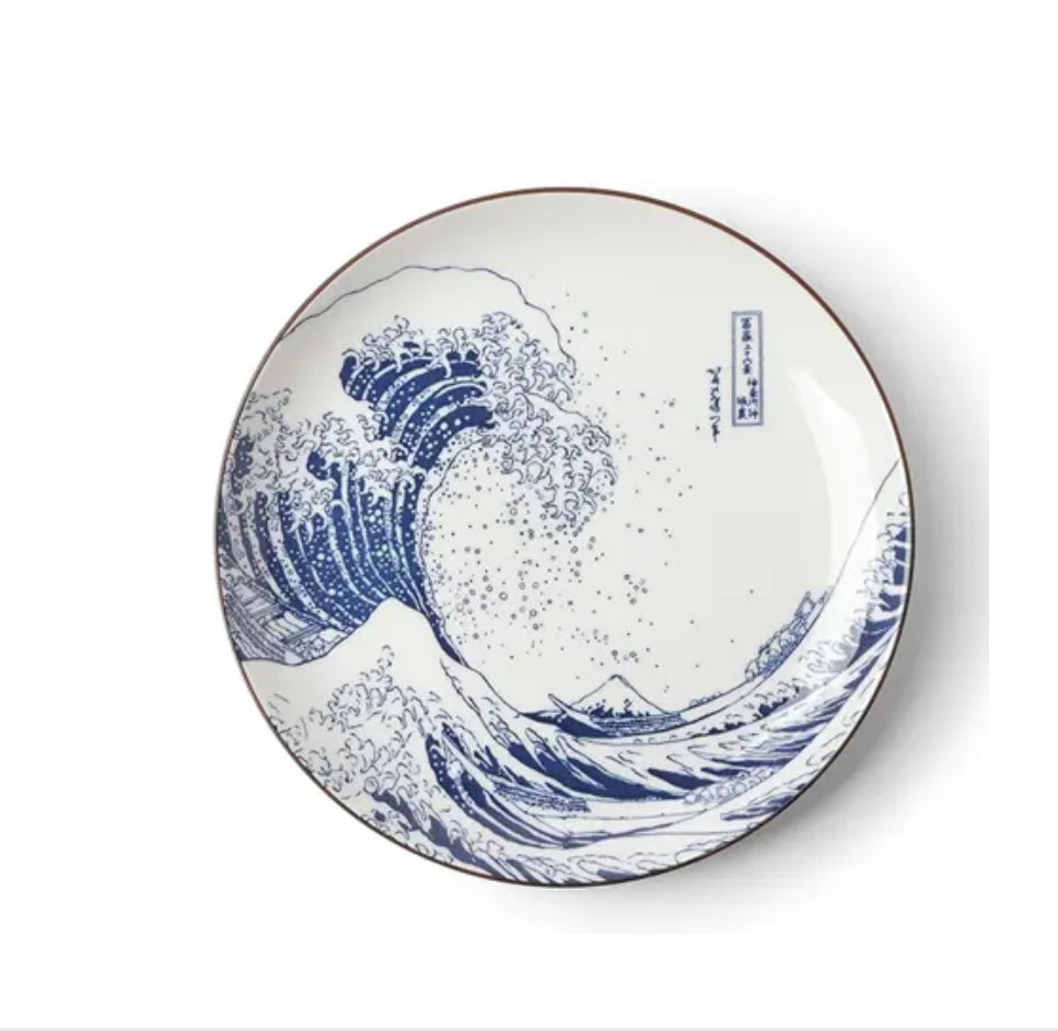 10" Plate The Great Wave