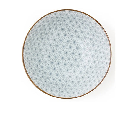 7" Asanoha Gray Bowl