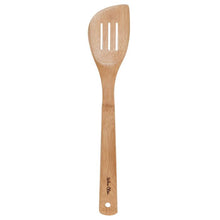 Load image into Gallery viewer, Bamboo Stir Fry Slotted Spatula 13&quot;
