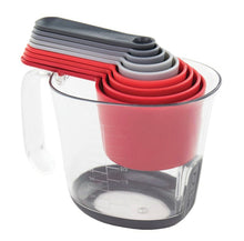 Cargar imagen en el visor de la galería, Red Magnetic Measure Cup Set
