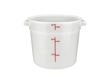 Load image into Gallery viewer, 6 Qt Rd White Storage Bin

