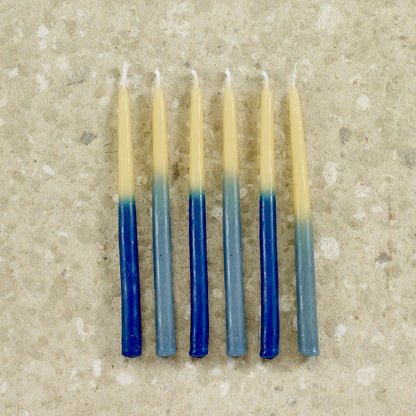 Hand-Dipped Beeswax Chanukah Candles