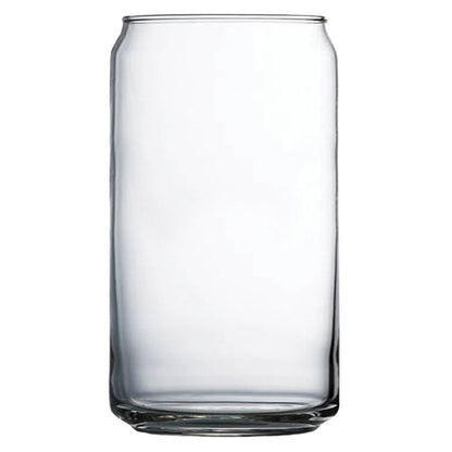 Arcoroc Beer Can Glass 16oz