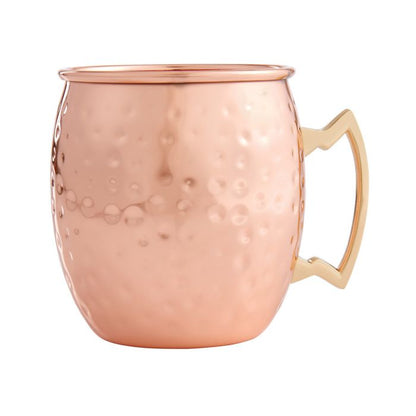 Copper Hammered Mug 16oz