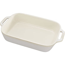Load image into Gallery viewer, Ivory 10.5 x 7.5 Baking Dish
