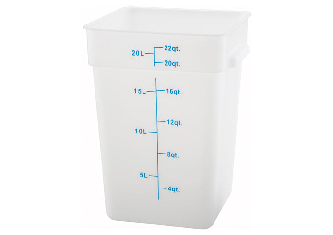 22 Qt Storage Container White