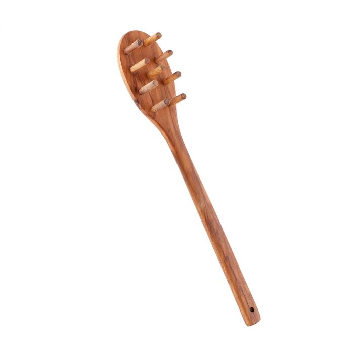 Olivewood Spaghetti  Spoon 12"