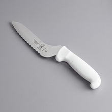 Load image into Gallery viewer, Ultimate White 6&quot; Offset Bread Knife
