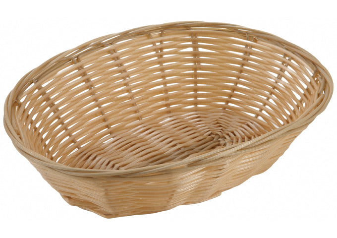 Poly Woven Oval Basket