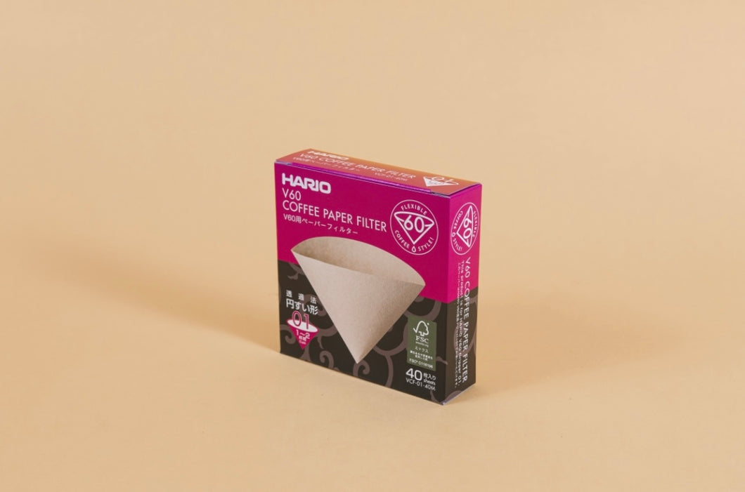 V60 #1 Coffee Filter 40ct