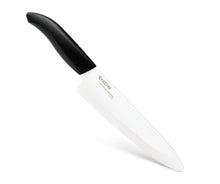 Load image into Gallery viewer, 7&quot; Ceramic Chef Knife Black Handle
