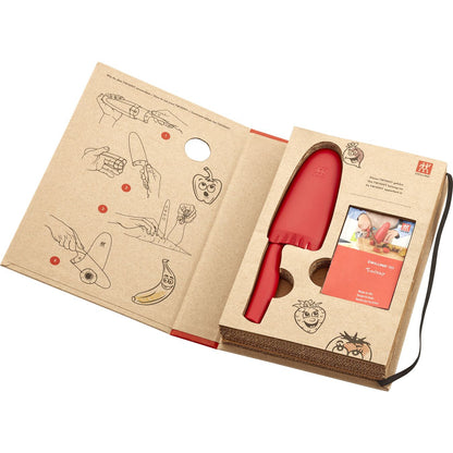 Red Twinny Kid's Chef Knife