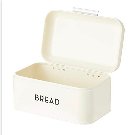 Small Bread Bin Ivory