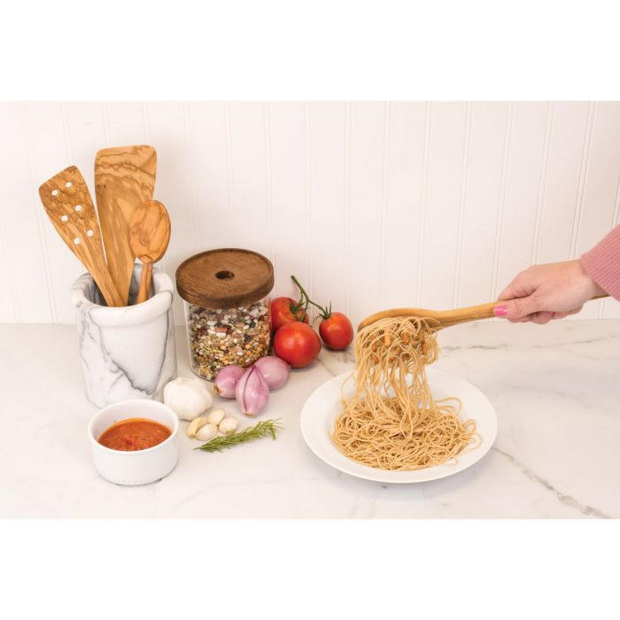 Olivewood Spaghetti  Spoon 12"