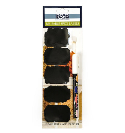 Reusable Spice Labels Set/30