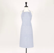 Load image into Gallery viewer, Blue Metro Stripe Apron

