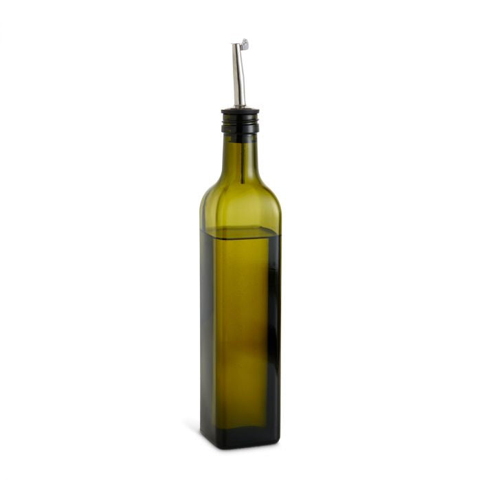 Green Olive Oil Bottle 17oz