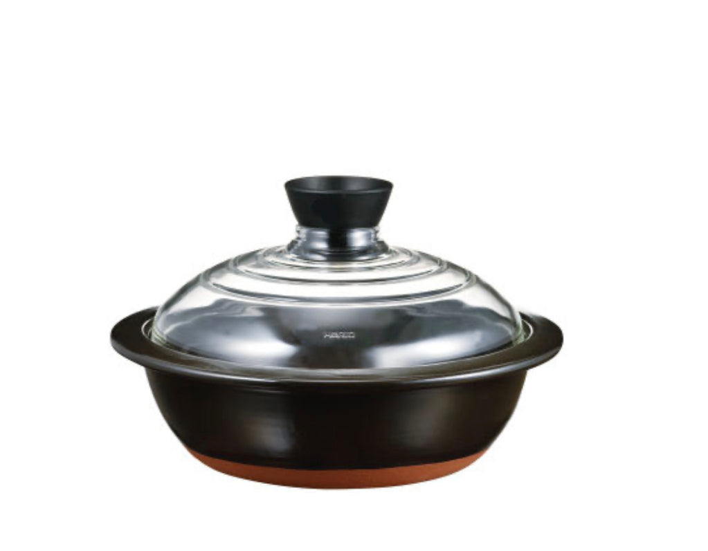 Donabe Glass Lid Cooking Pot 2L