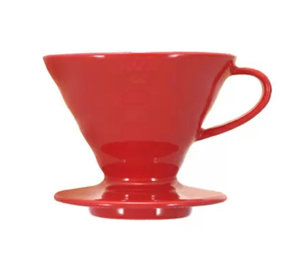 #2 Red Ceramic Coffee Dripper