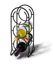 Load image into Gallery viewer, 3 Bottle Horseshoe Wine Rack
