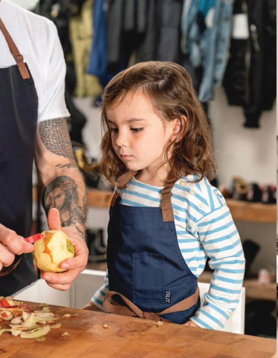 Navy Kids Apron