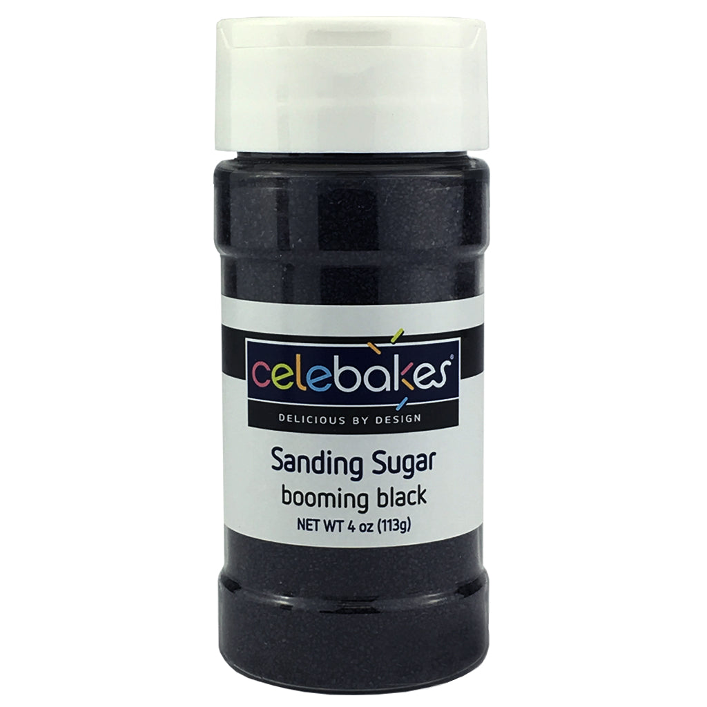 Sanding Sugar Black 4oz