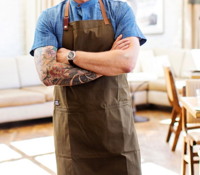 Olive Wax Contra Chef Apron