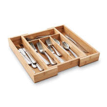 Load image into Gallery viewer, Bamboo Silverware Tray
