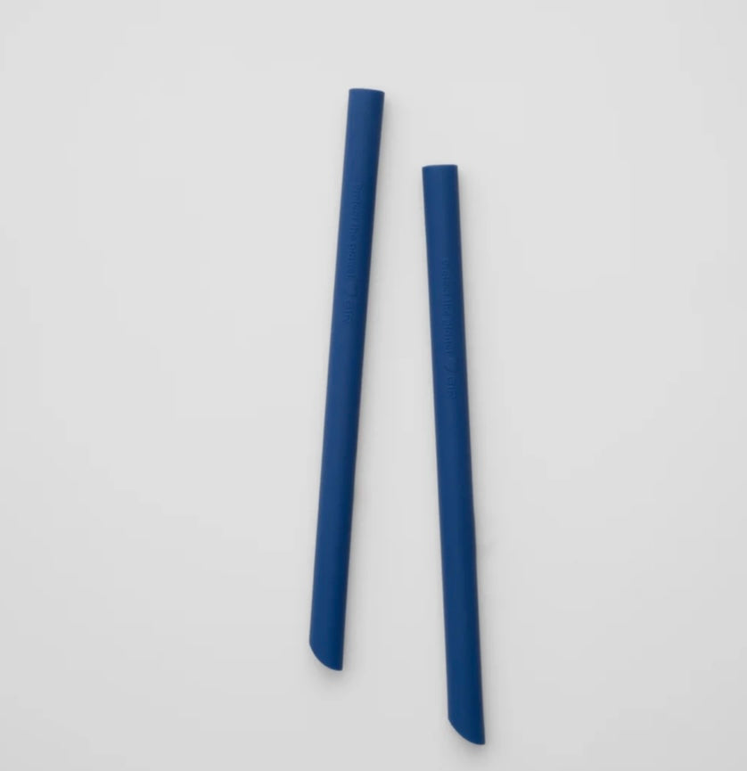 Silicone Boba Straws Navy