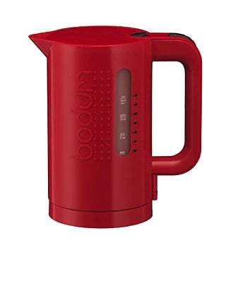 Cordless Red Water Kettle 34 oz