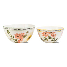 Load image into Gallery viewer, Bee Floral Bowl Set/2
