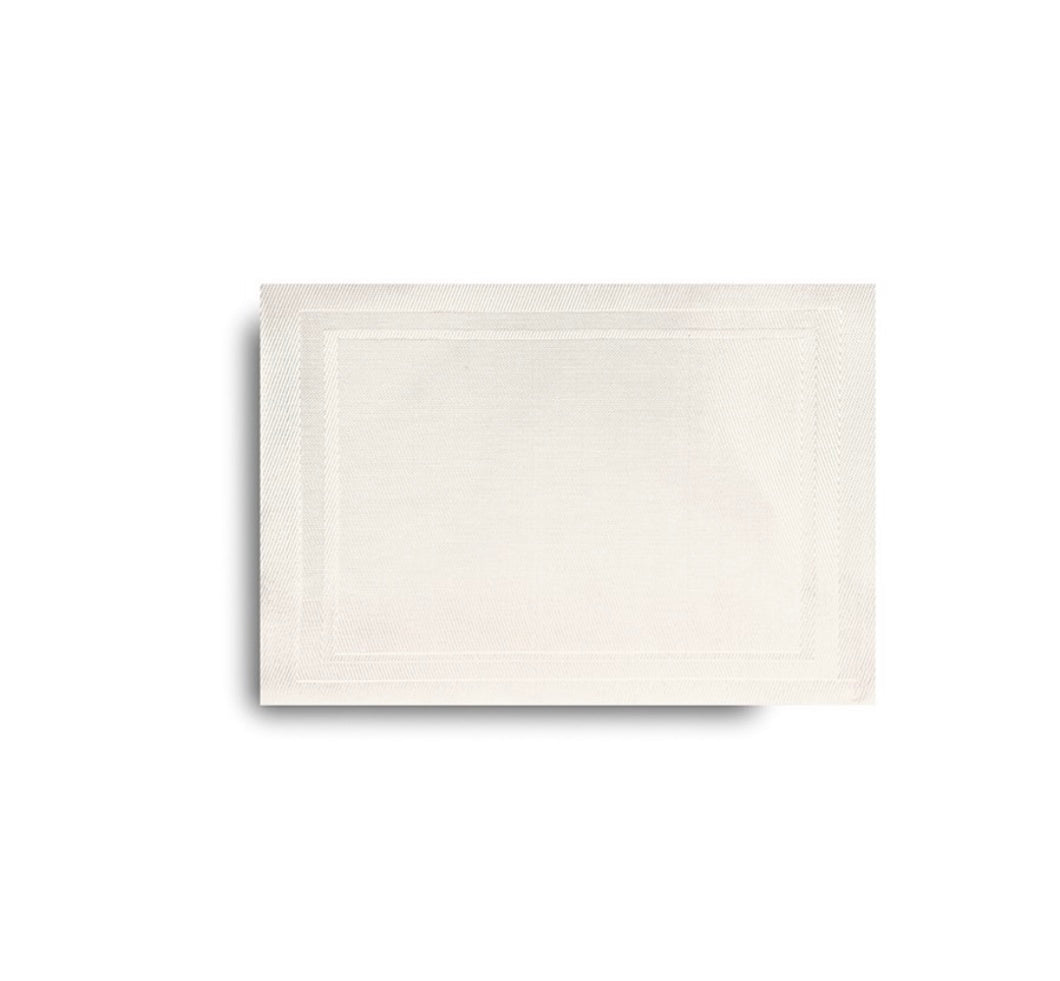 White Luster Placemat