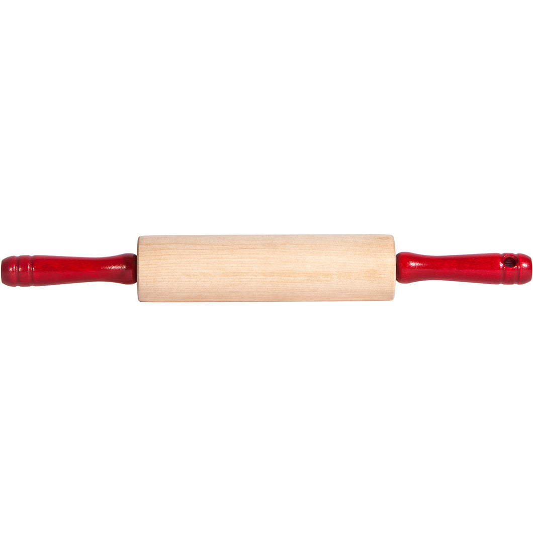 Rolling Pin Red Handle 7 x 1.75