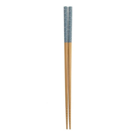 Chopstick Blue Waves