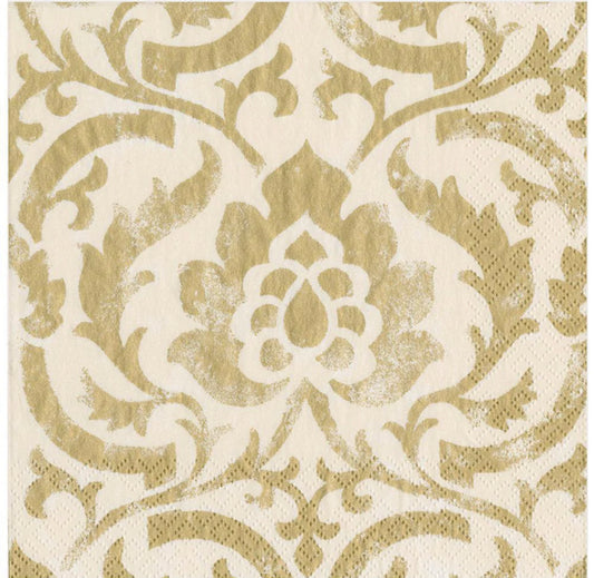 Baroque Ivory Dinner Napkin