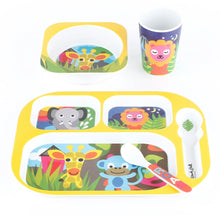 Load image into Gallery viewer, Jungle Kids Dinner Set
