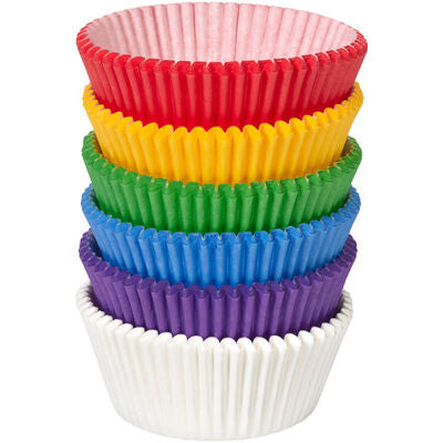 Rainbow Set Baking Cups 150ct