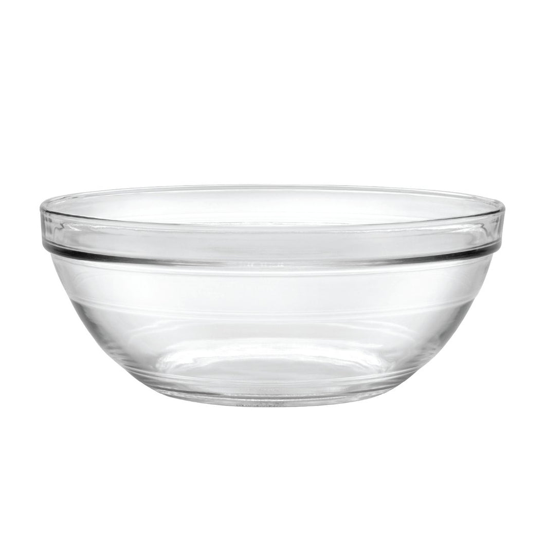 Stackable clear bowl 9