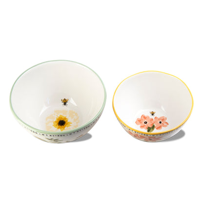 Bee Floral Bowl Set/2