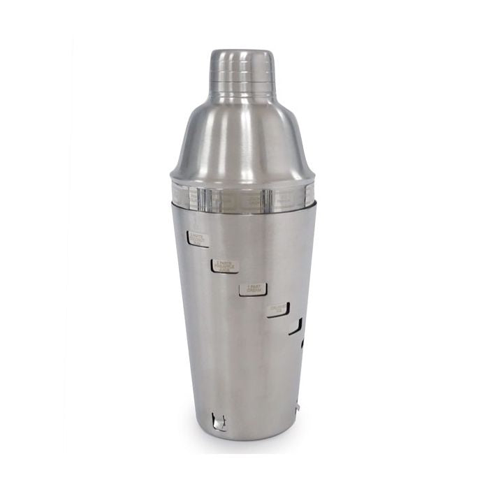 SS Cocktail Shaker w/ Recipes