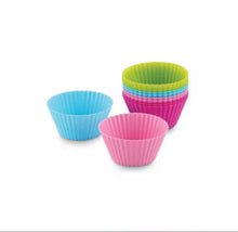 Cargar imagen en el visor de la galería, Silicone Bake Cups 12 pc
