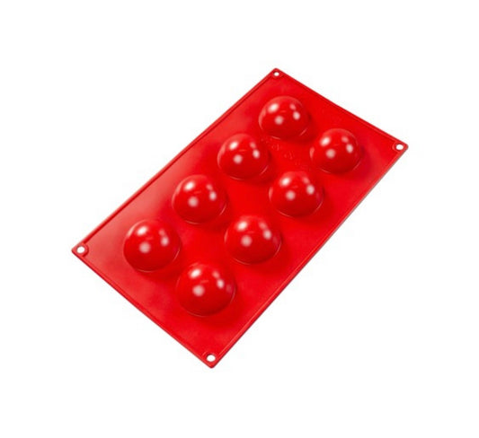 Half Sphere Silicone Mold 1 oz